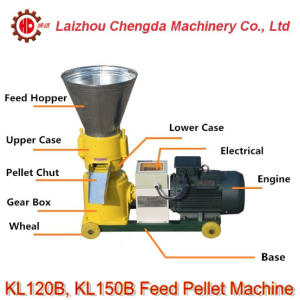 Kl150b 4kw Fábrica de Pelotas de Ração de Aves